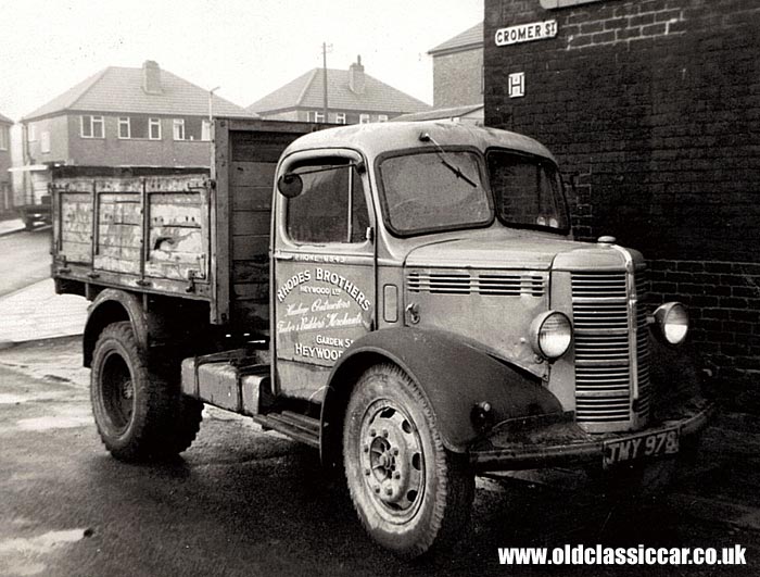 A 2/3 ton Bedford O series lorry seen in 1959.