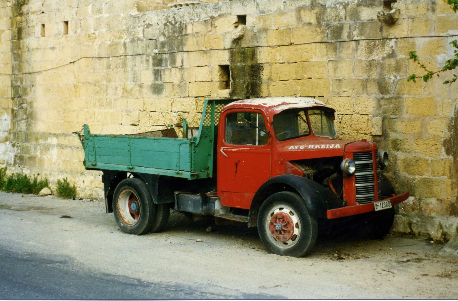 File:Near Marfa, 1996. Maltese Bedford O, Ave Marija. - Flickr ...