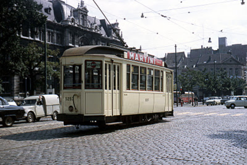 transpress nz: Antwerp trams in 1963