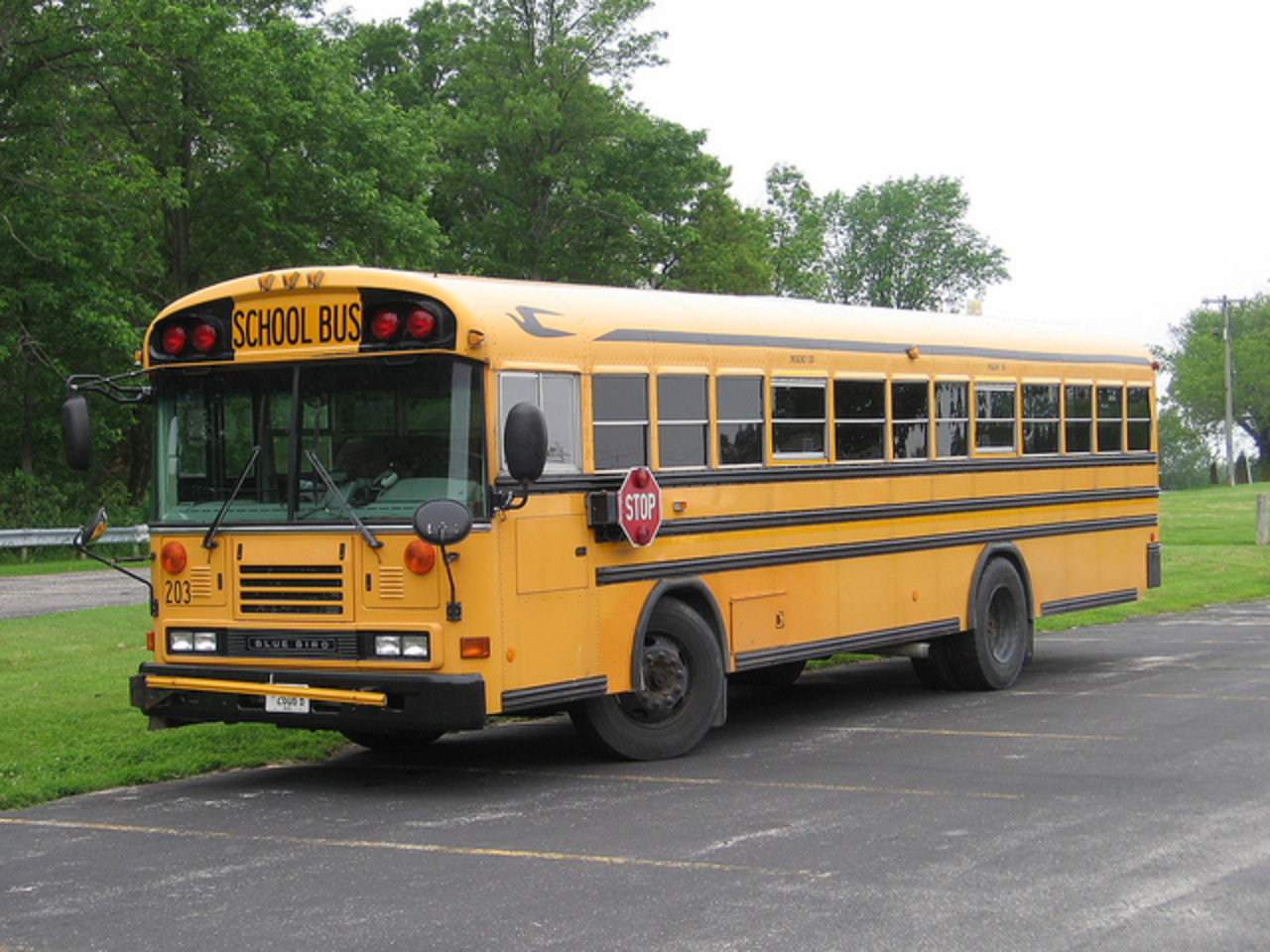 2006 Blue Bird All American school bus | Flickr - Photo Sharing!