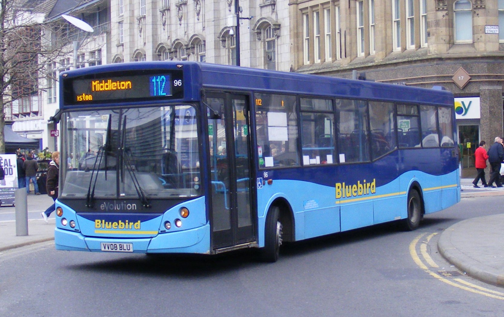 Blue Bird Bus & Coach . ( Dunstan ). Middleton , Manchester ...