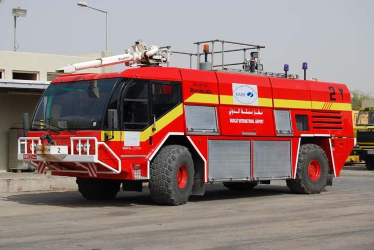 Fire Engines Photos - Muscat Aiport Oman Reynolds Boughton Barracuda
