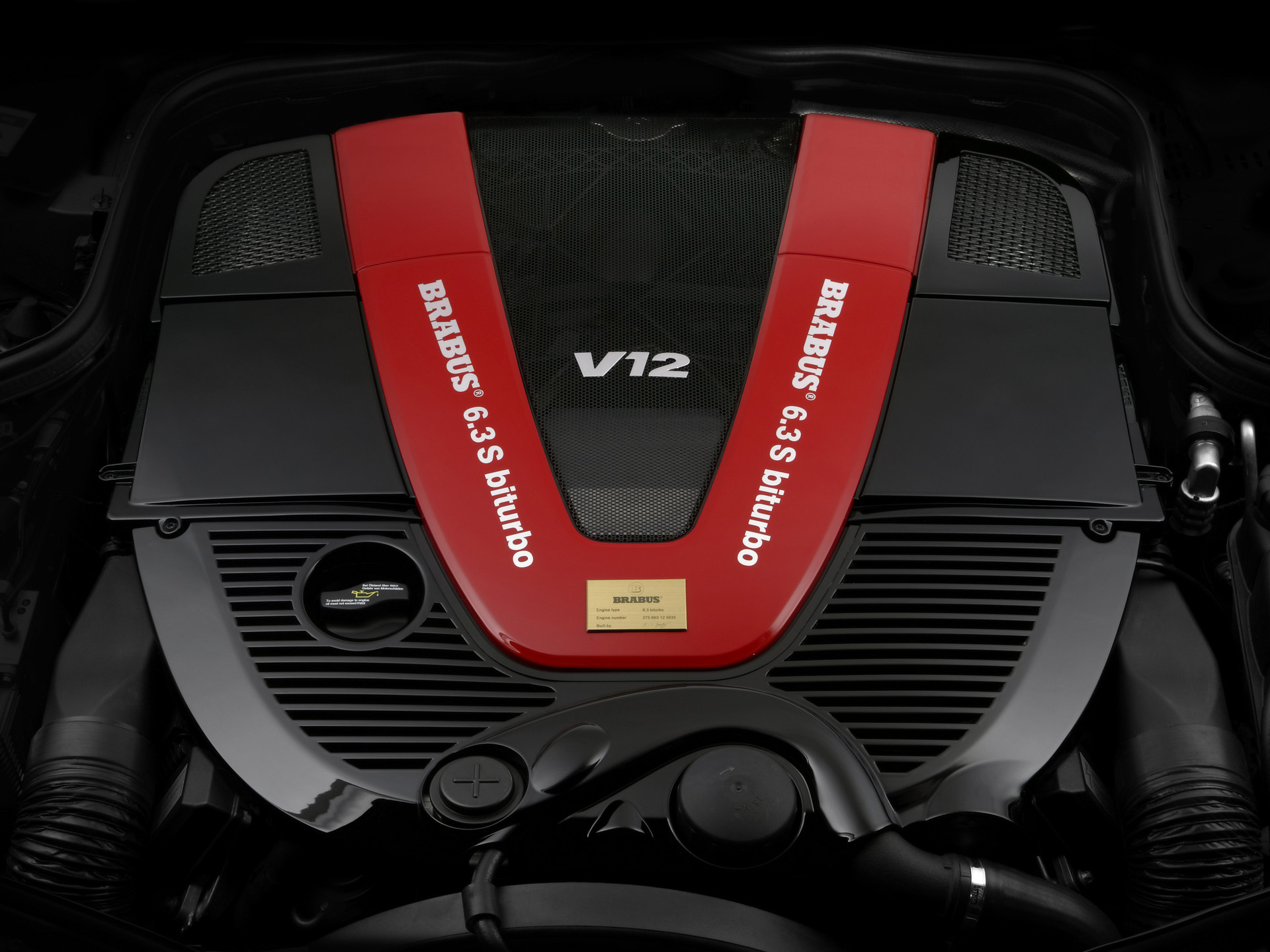 Brabus V12 engine Windows 7 Cars Desktop Wallpapers | Car ...