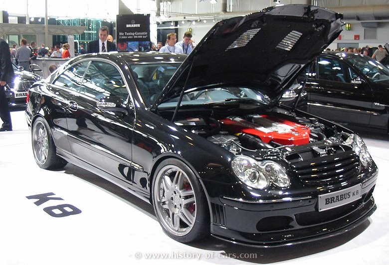 mercedes 2003 c209 clk brabus k8 - the history of cars - exotic ...