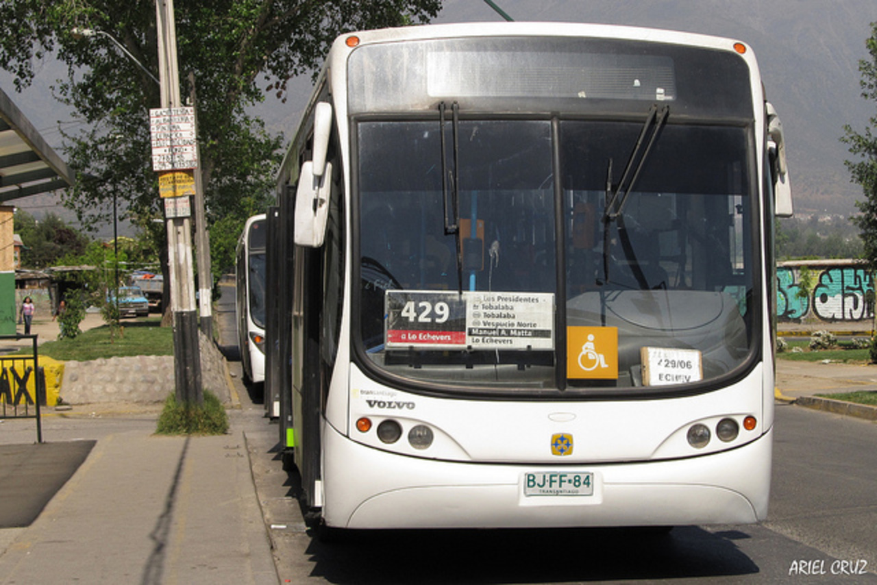 429 - Transantiago | Express de Santiago Uno | Busscar Urbanuss ...