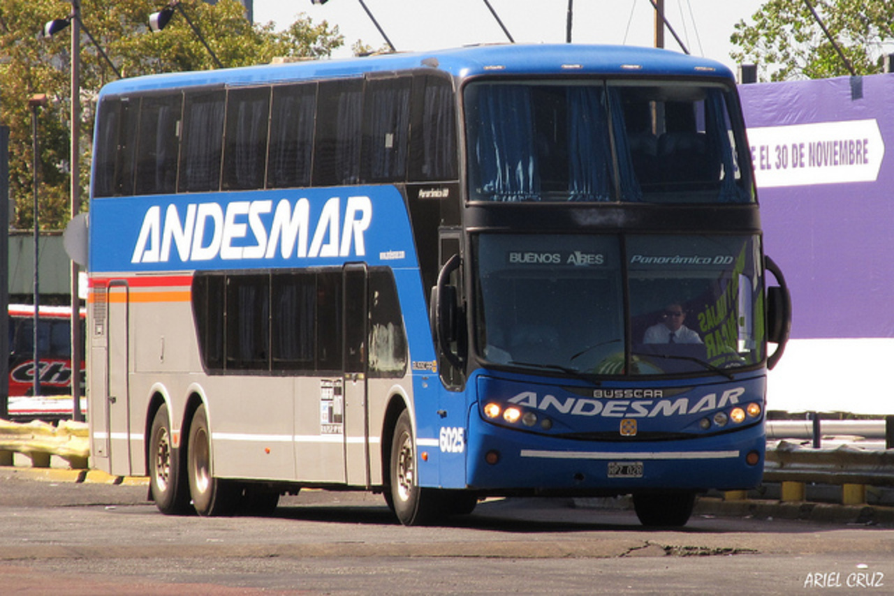Andesmar | Retiro (Buenos Aires) | Busscar PanorÃ¢mico DD / HPZ028 ...