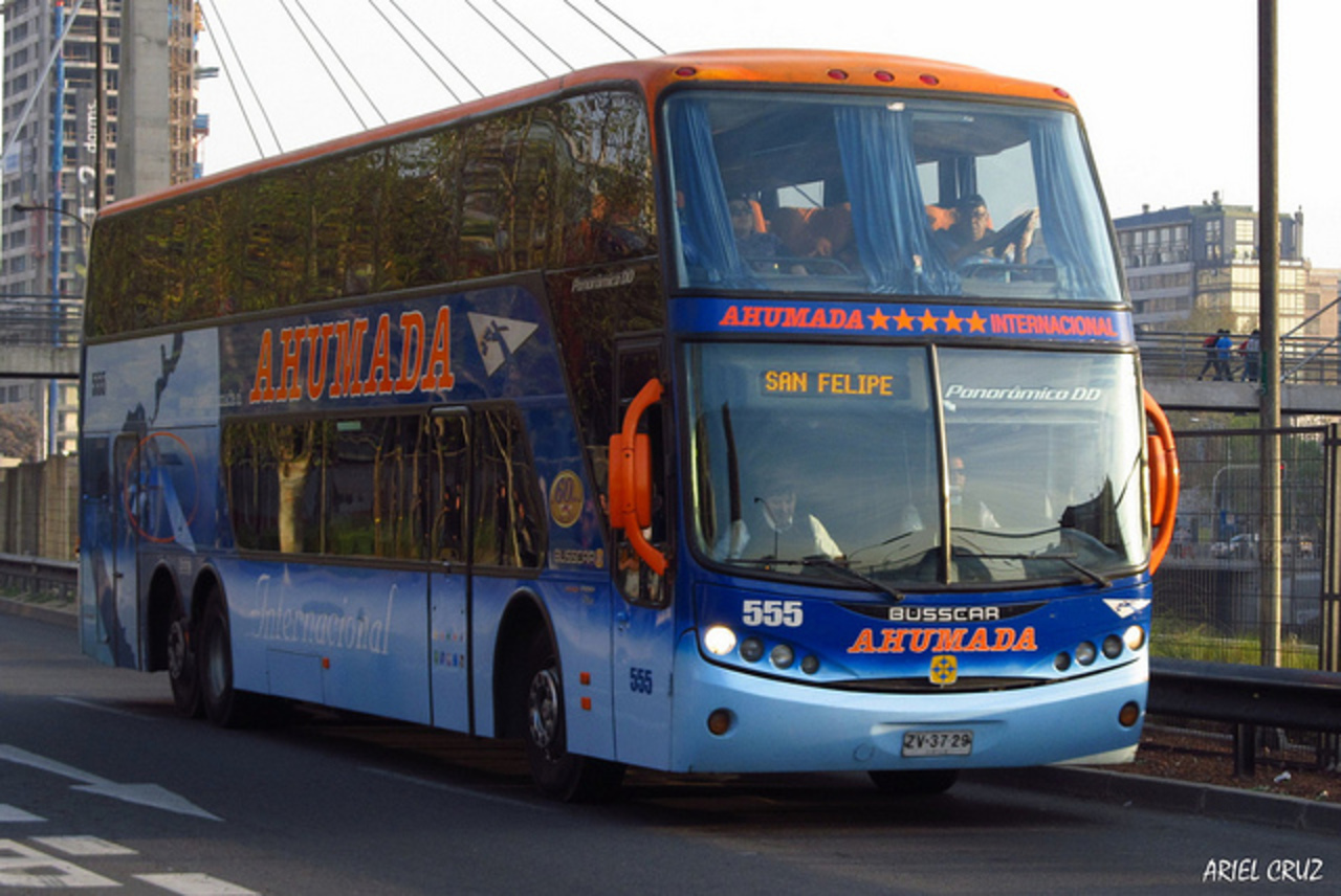 Buses Ahumada | Busscar PanorÃ¢mico DD / ZV3729 | Flickr - Photo ...
