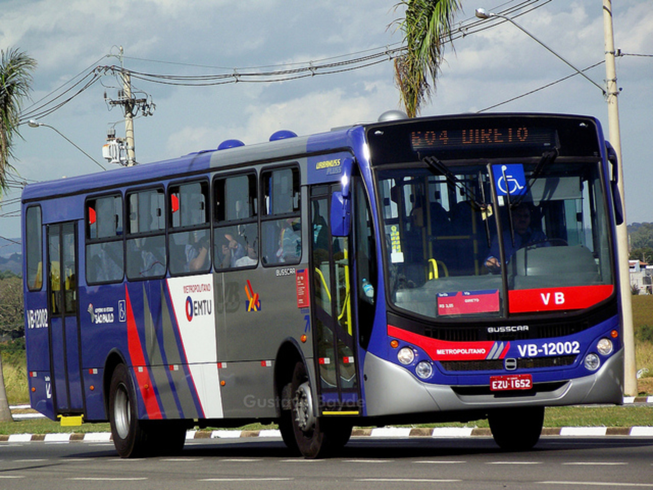 VB 12002 - Busscar Urbanuss Pluss Mercedes-Benz OF-1722M | Flickr ...