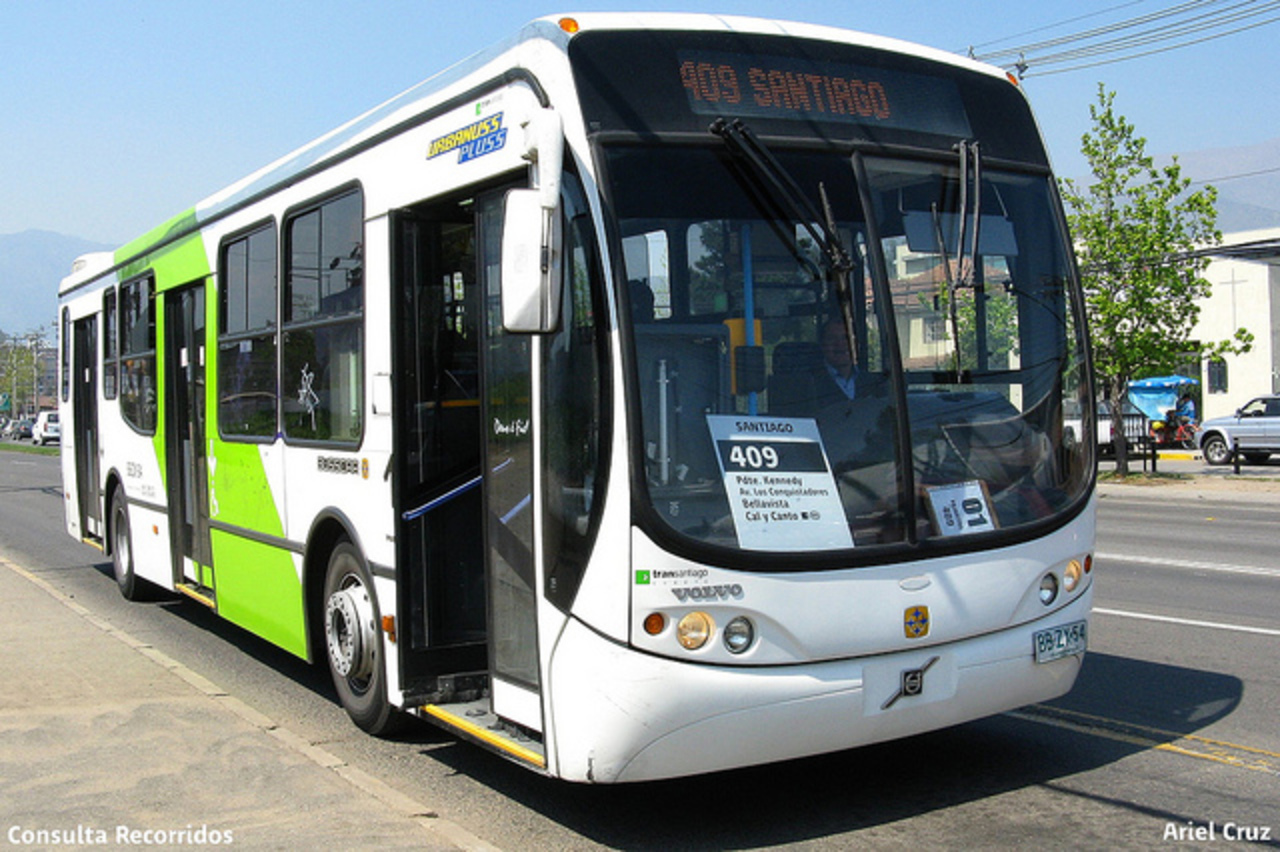 409 - Transantiago | Express de Santiago Uno | Busscar Urbanuss ...