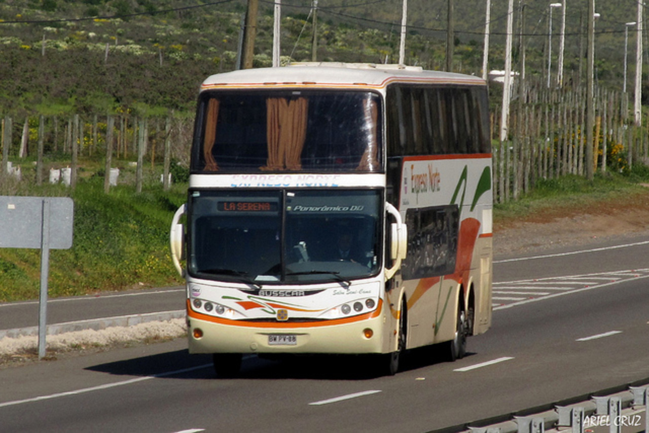 TACC Expreso Norte | Ruta 5 Norte | Busscar PanorÃ¢mico DD / BWPV88 ...