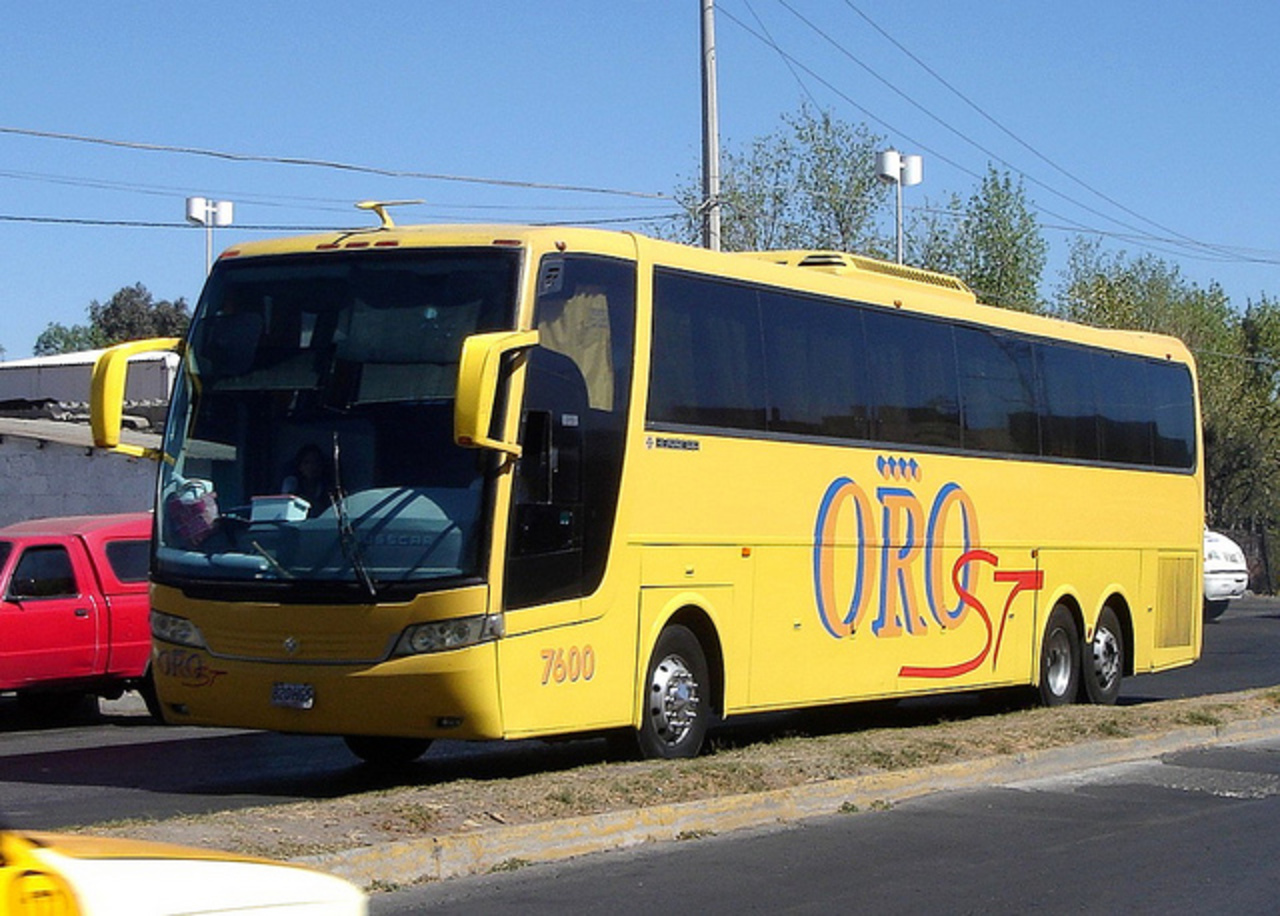 Autobuses Oro Gran Turismo y Primera Clase, ORO ST 7600 - Busscar ...