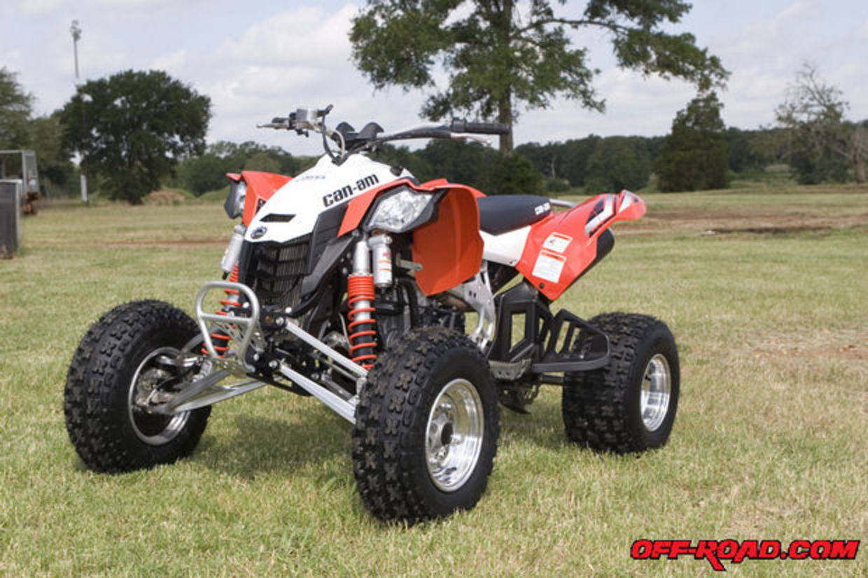 2009 Can-Am DS450x MX and XC: Off-