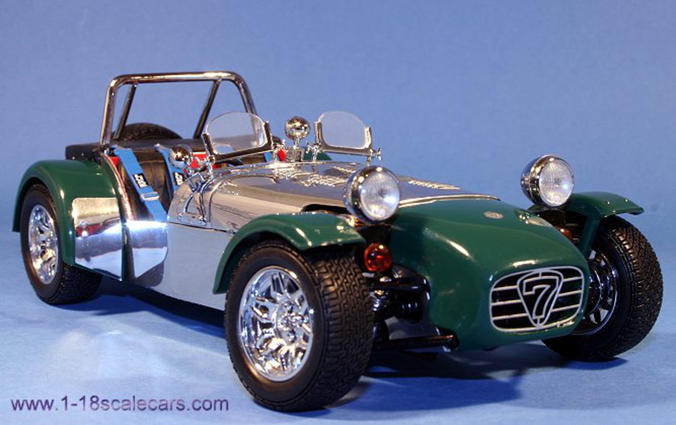 Caterham Super 7 (racing windscreen) by Kyosho