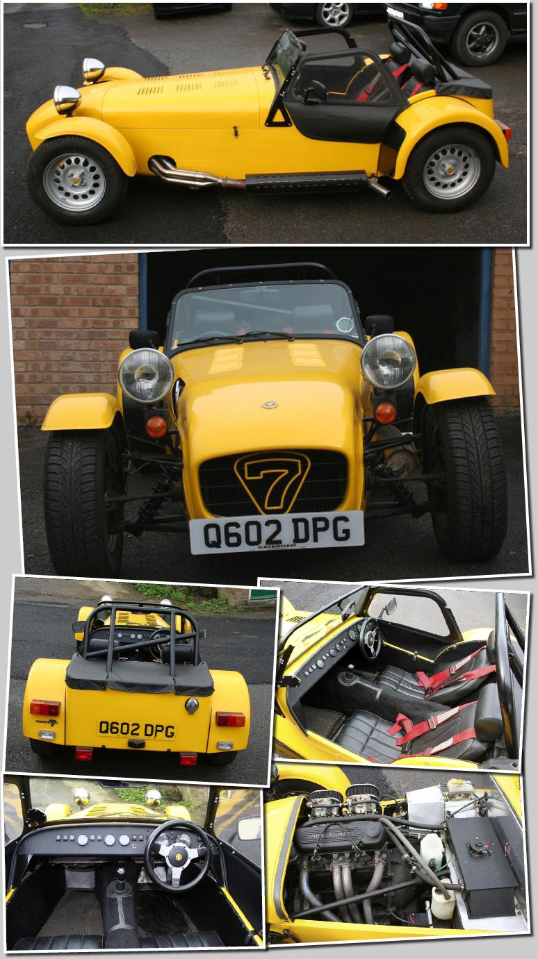 Warwickshire 7s / Caterham 7 Owners Club / Roys Car For Sale