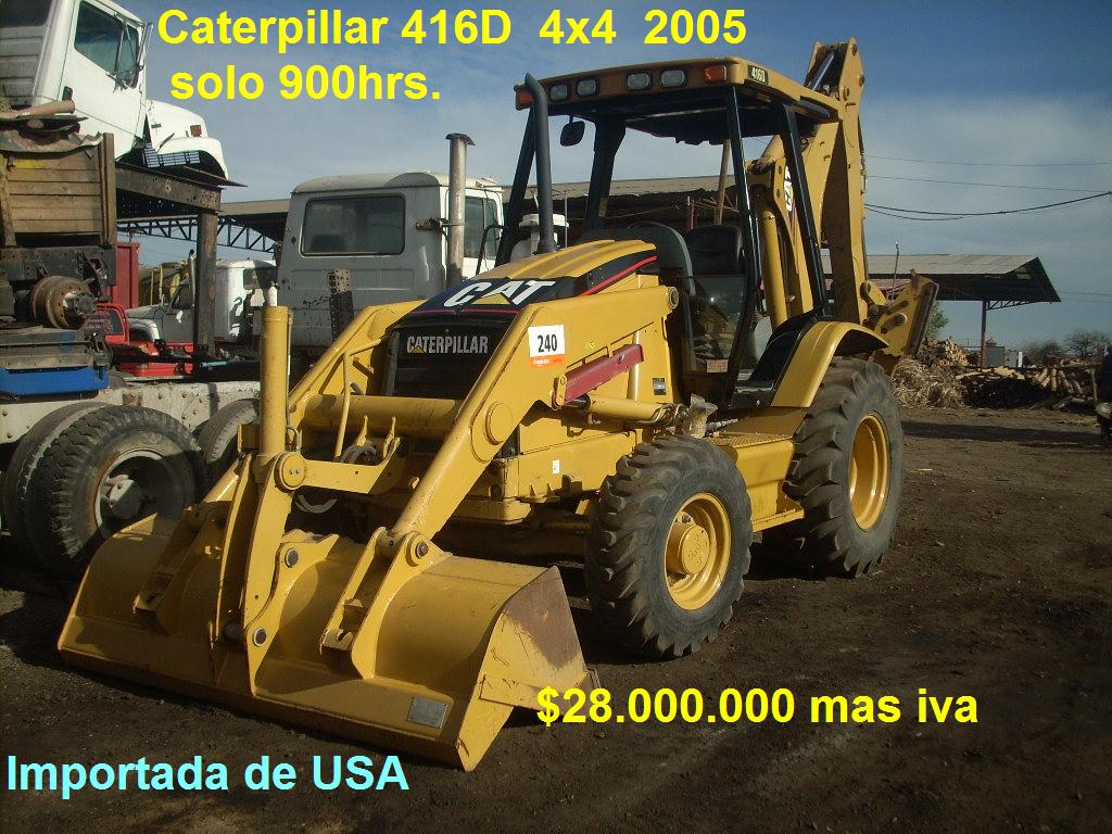 Caterpillar 416D 4Ã—4 2005, $28.000.000 Â« CamionChileno.