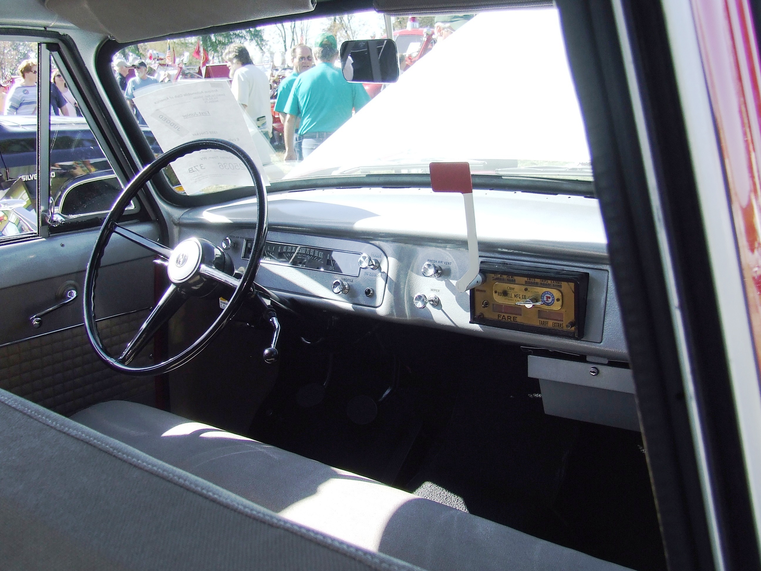 Checker Taxi Cab Dashboard | Flickr - Photo Sharing!