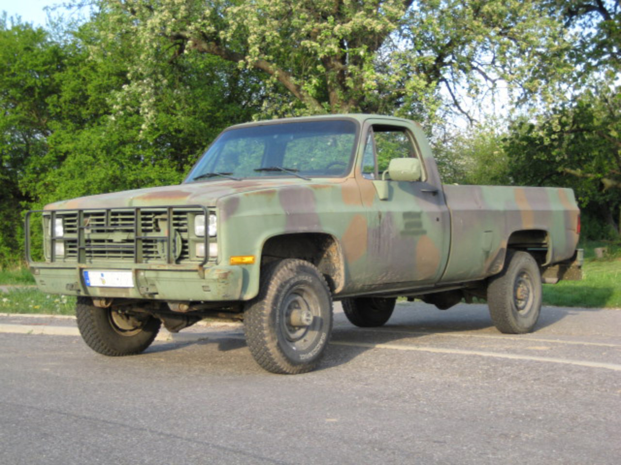 US ARMY Pickup Chevrolet M1008 4x4.