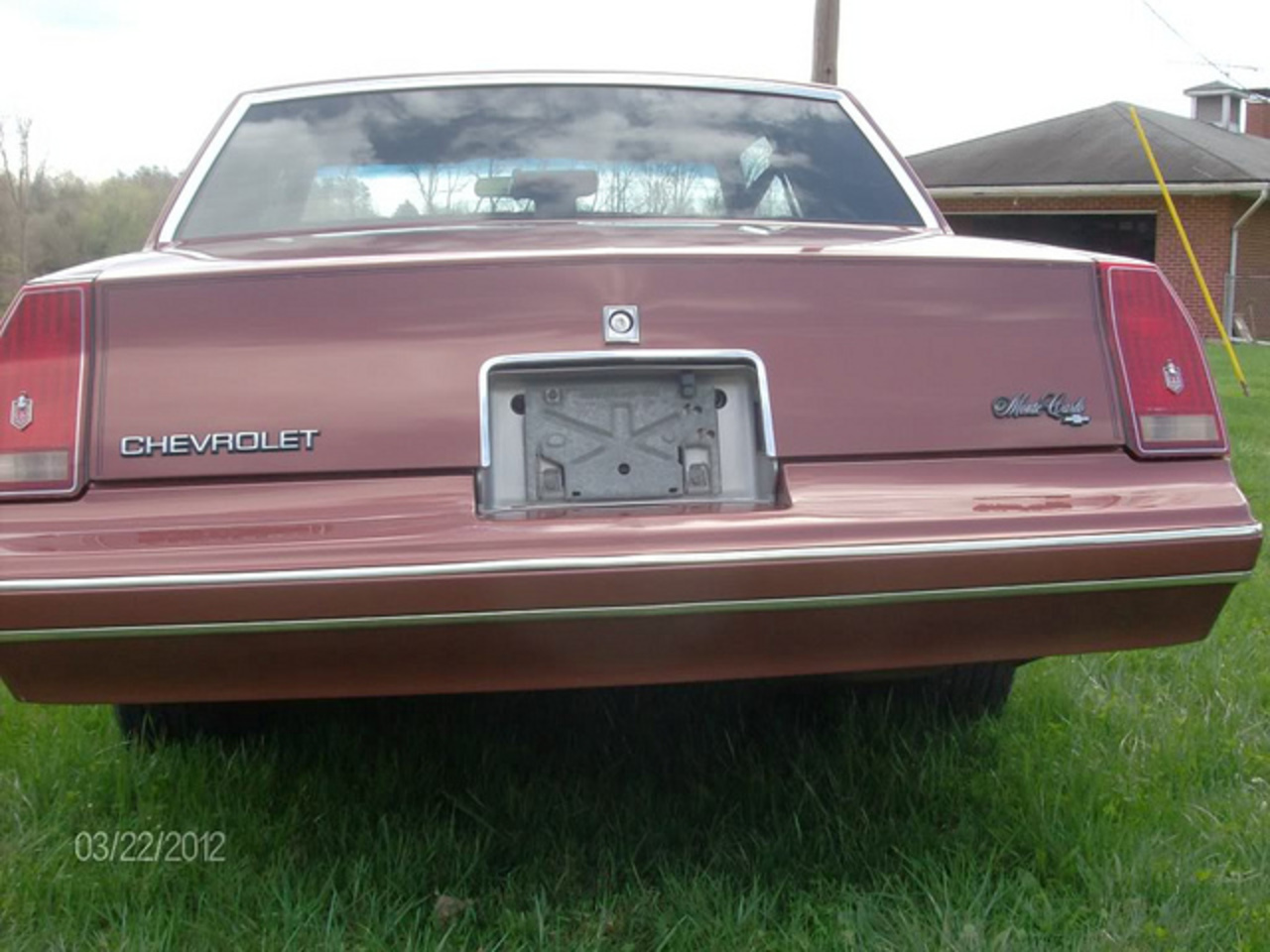 1987 Chevrolet Monte Carlo LS Not SS in excellent condition ...