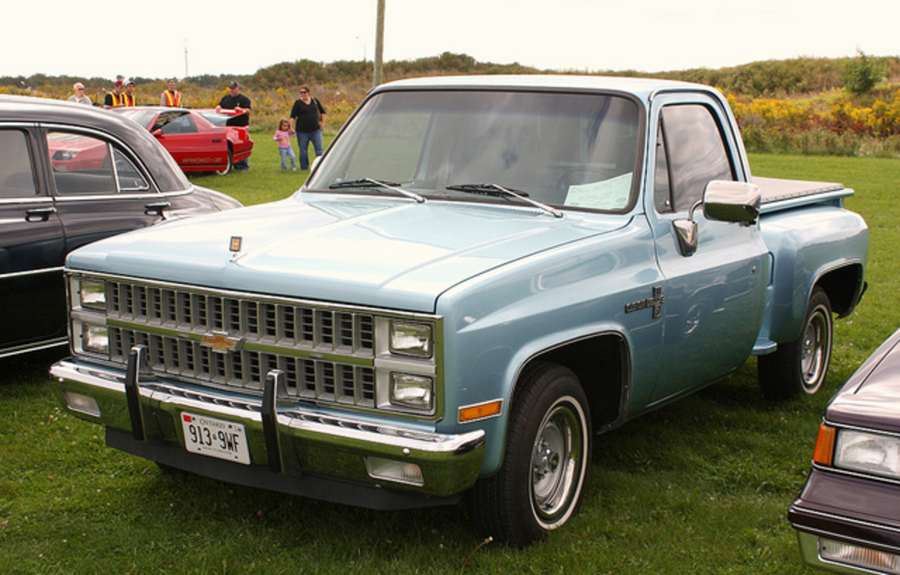 1981 Chevrolet C10 Custom Deluxe Stepside pickup Flickr - Photo.