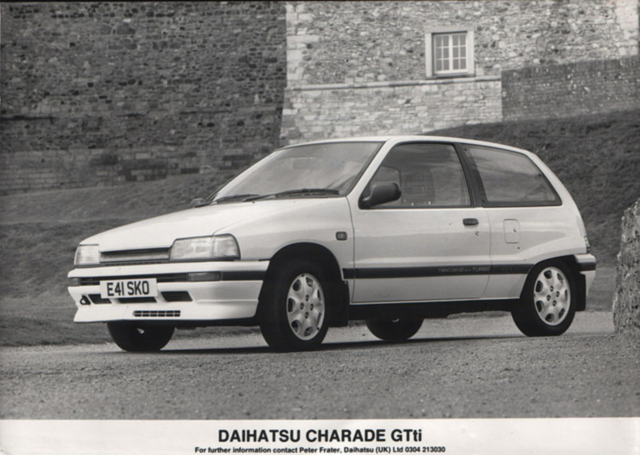 1987/88 Daihatsu Charade GTti press pic | Flickr - Photo Sharing!