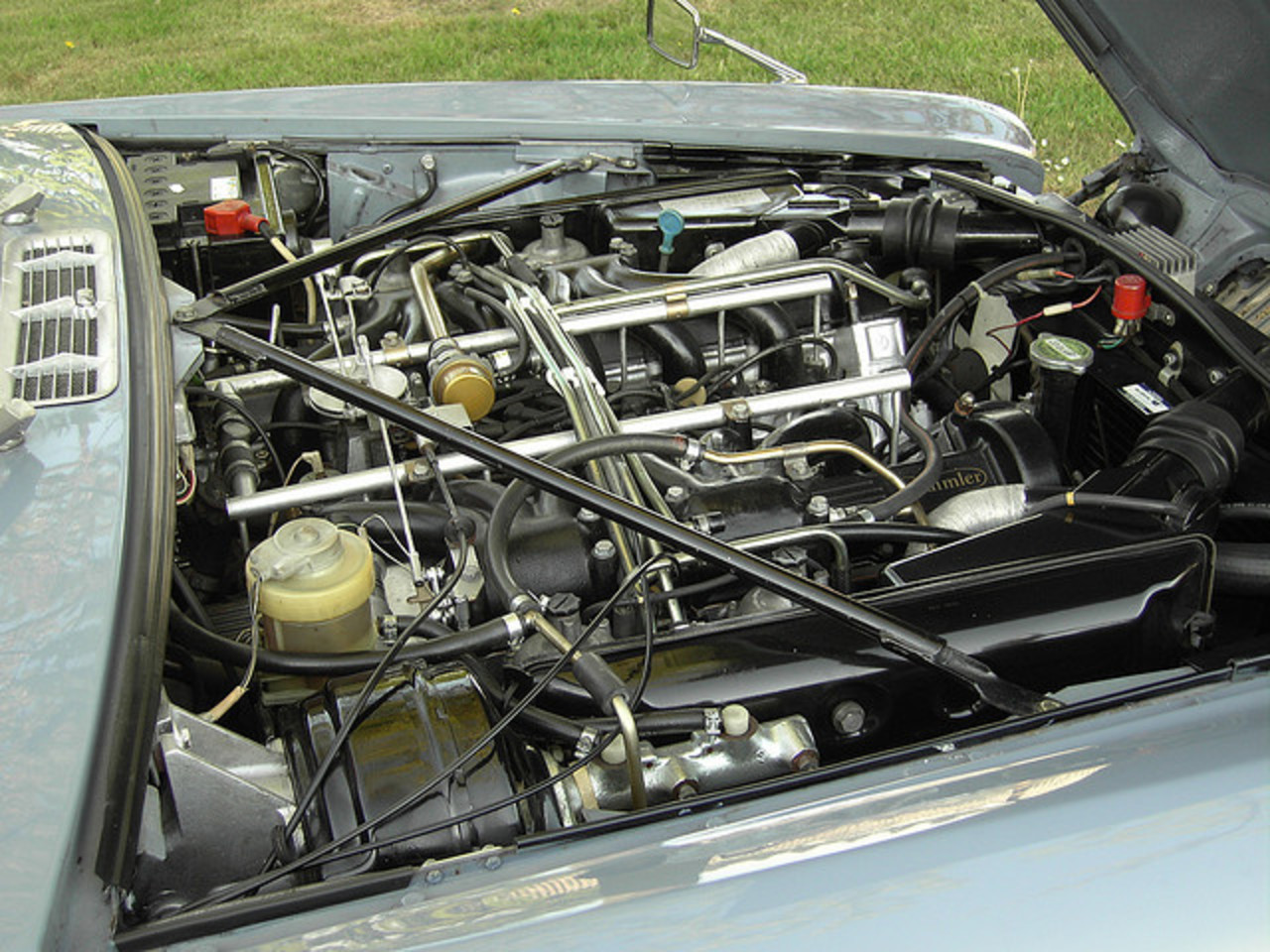 1974 Daimler Double Six V12 engine | Flickr - Photo Sharing!