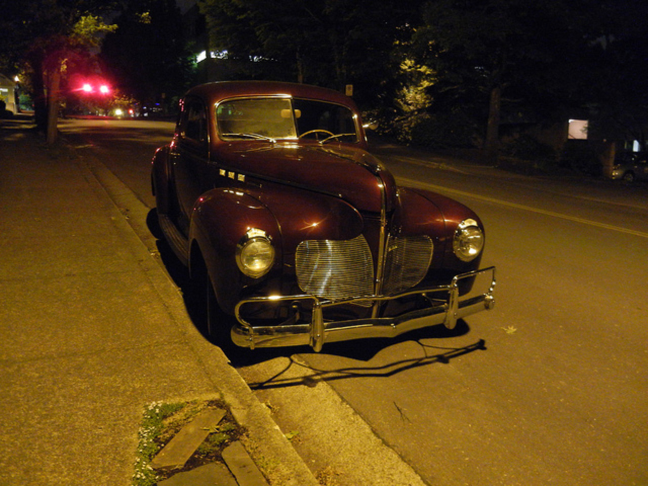 1940 De Soto CoupÃ© at night | Flickr - Photo Sharing!