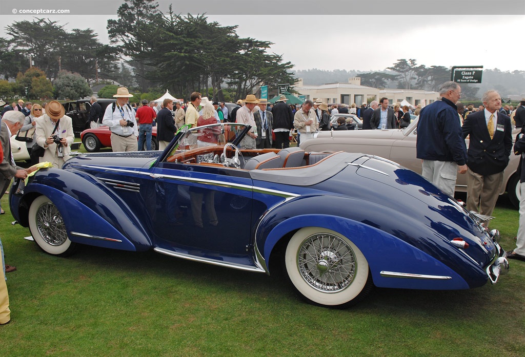 1947 Delahaye 135 MS Images, Information and History (Modifie ...