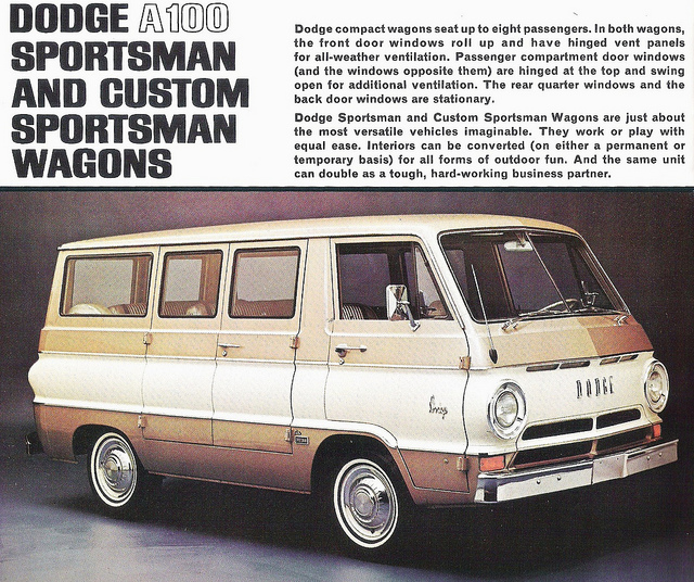 1966 Dodge Van Ad | Flickr - Photo Sharing!