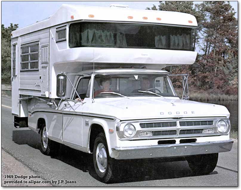 Dodge campers and motor homes