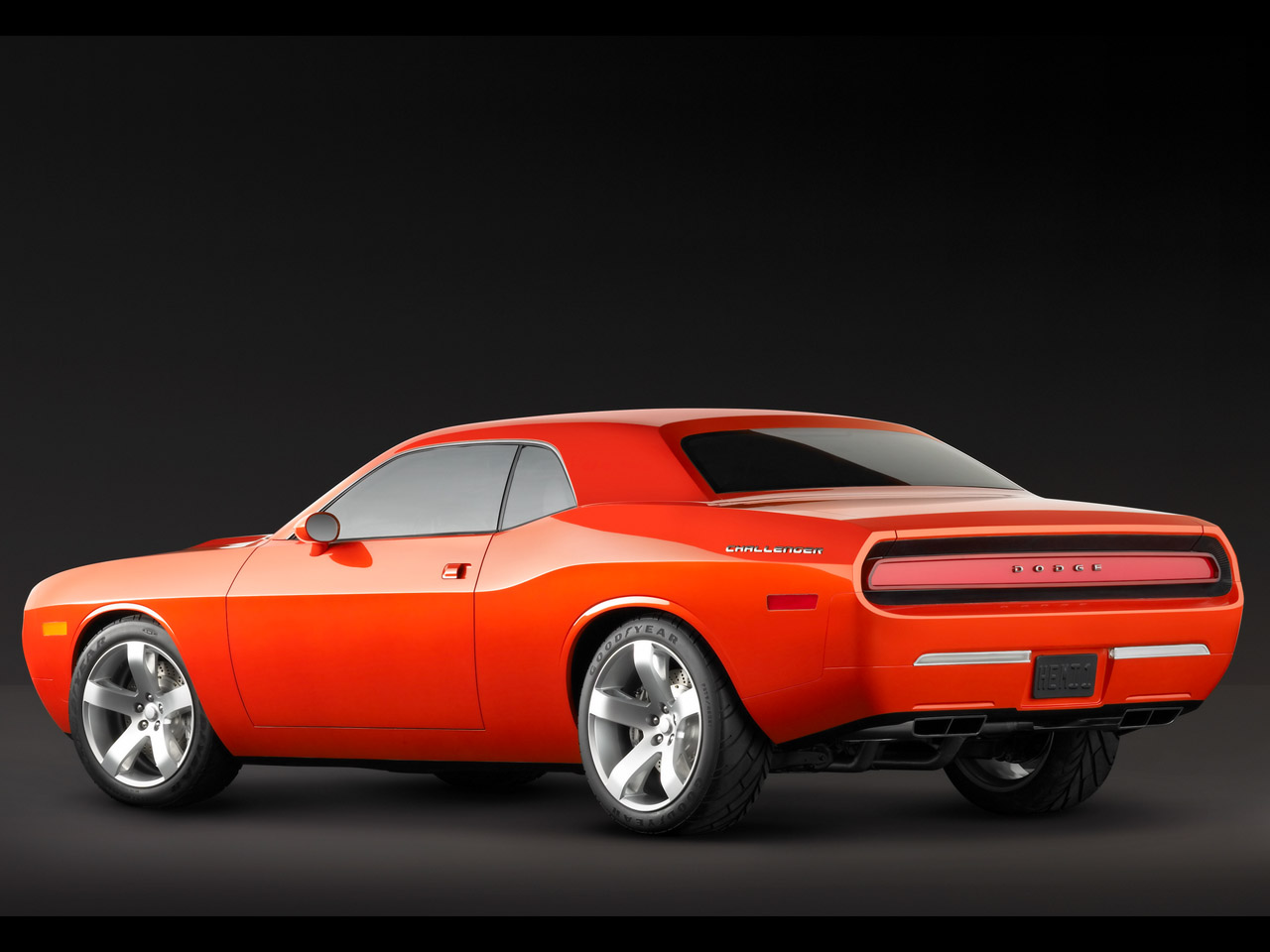 2006 Dodge Challenger Concept - Rear Angle - 1280x960 Wallpaper