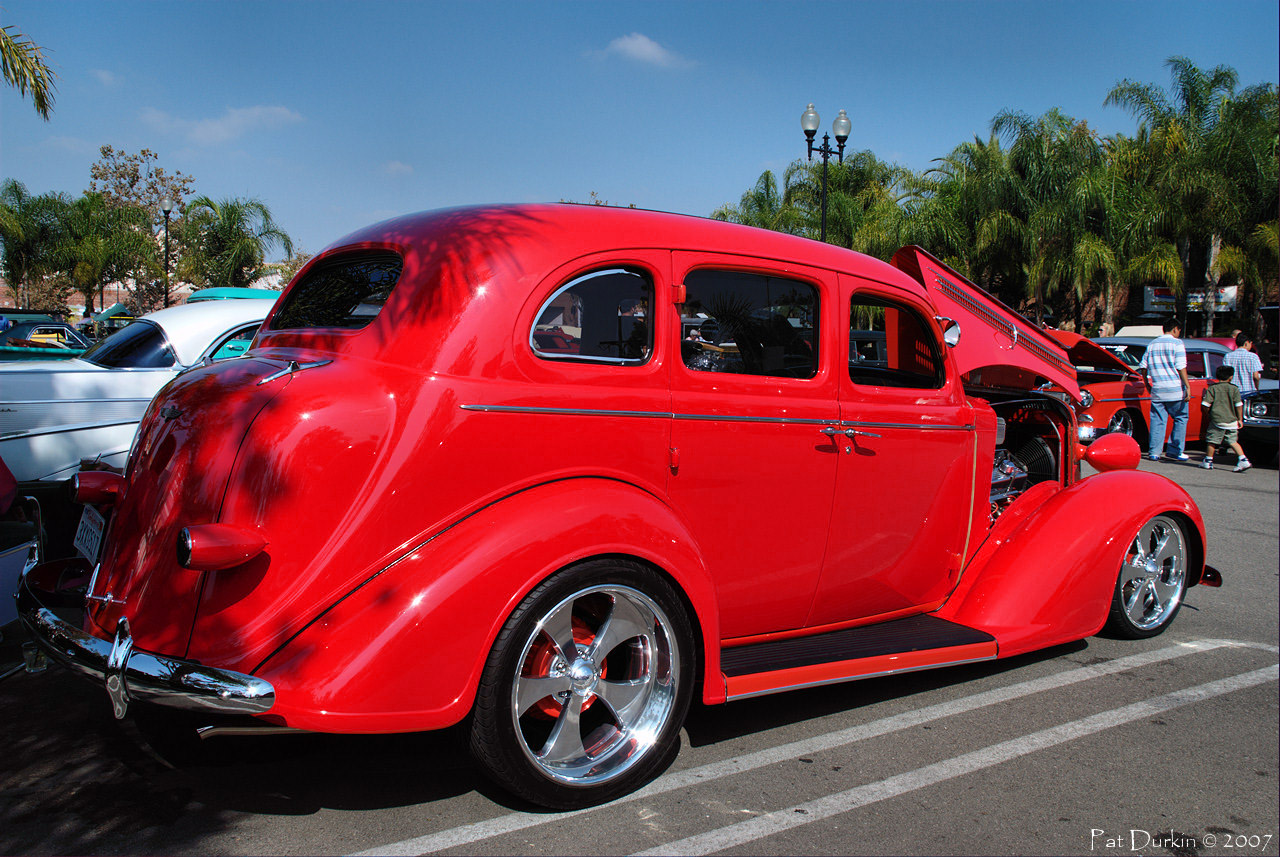 1936 Dodge 4-door sedan, red - rvr 2 | Flickr - Photo Sharing!