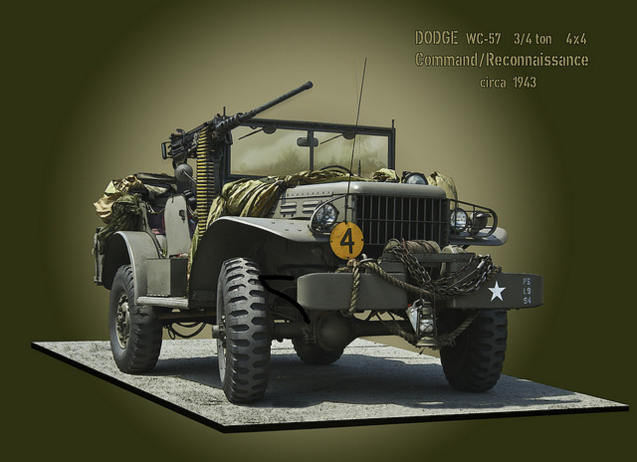 Dodge WC-57 3/4 ton Reconnaissance vehicle | Flickr - Photo Sharing!