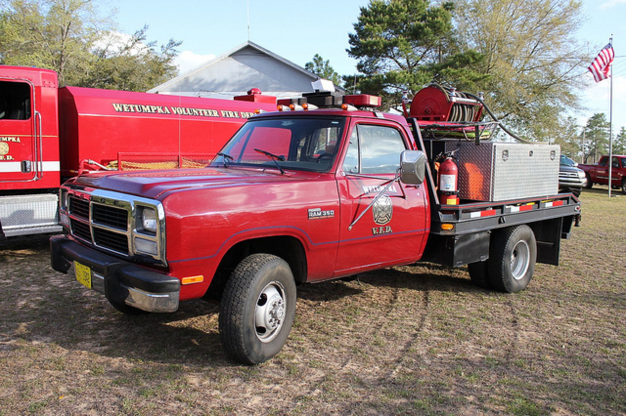 Wetumpka Volunteer Fire 1991 Dodge Ram 350 Brush Truck | Flickr ...