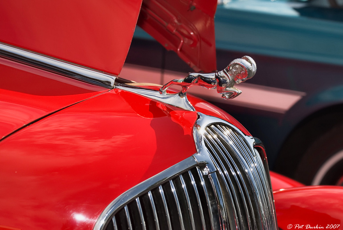 1936 Dodge 4-door sedan, red - ram | Flickr - Photo Sharing!