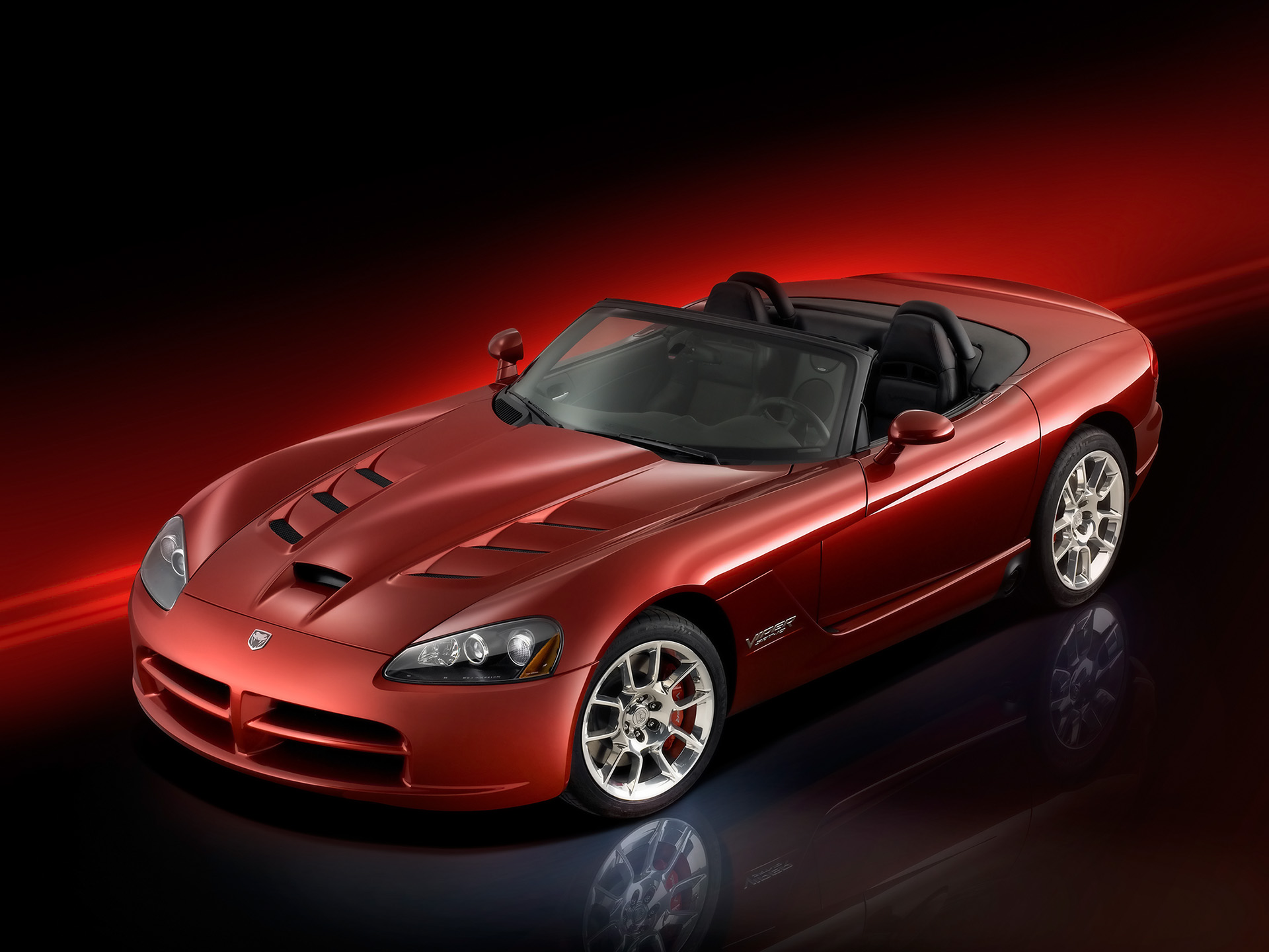 2008 Dodge Viper SRT10 - Roadster Front And Side Red - 1920x1440 ...