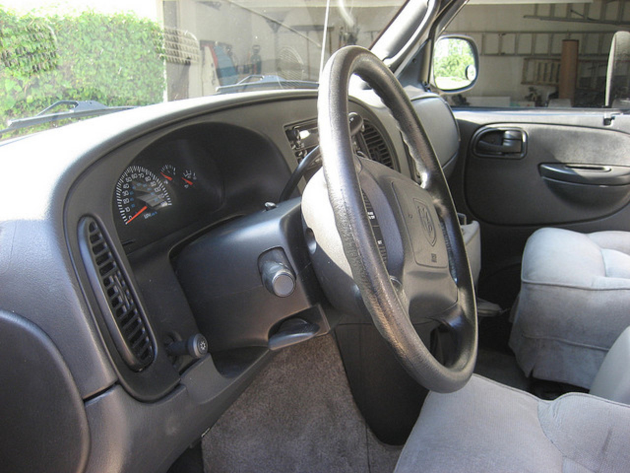 Dodge Ram Van 1500 driver-side interior | Flickr - Photo Sharing!