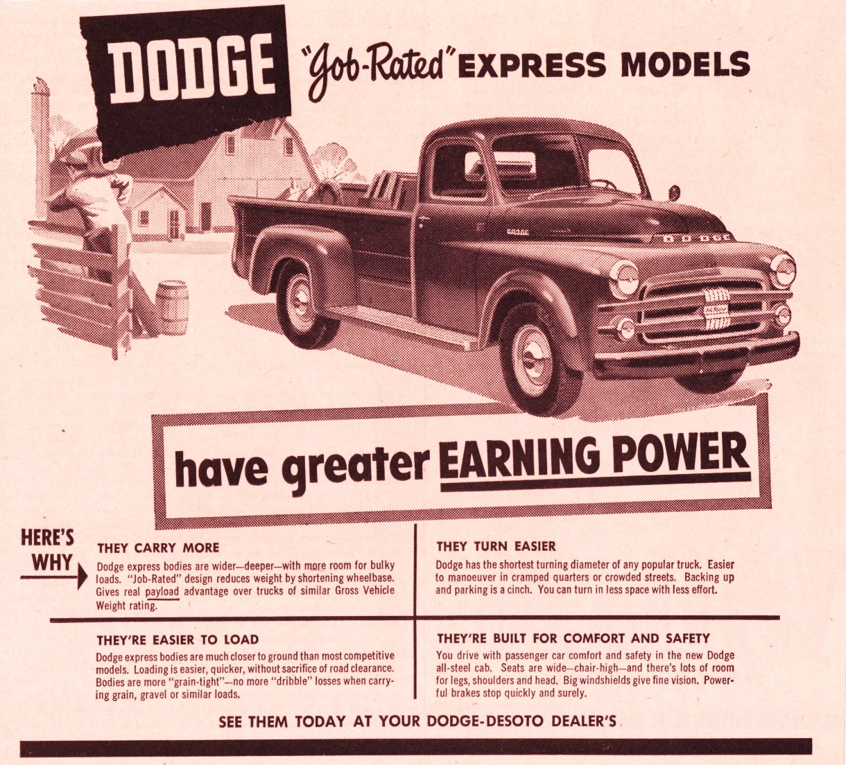 1953 Dodge Express (Pickup) Truck Ad (Canada) | Flickr - Photo ...