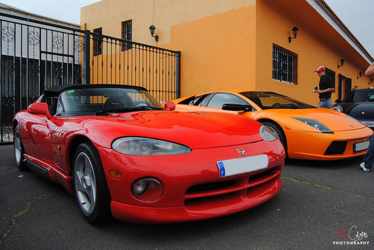 Dodge Viper and Lamborghini Murcielago | Flickr - Photo Sharing!