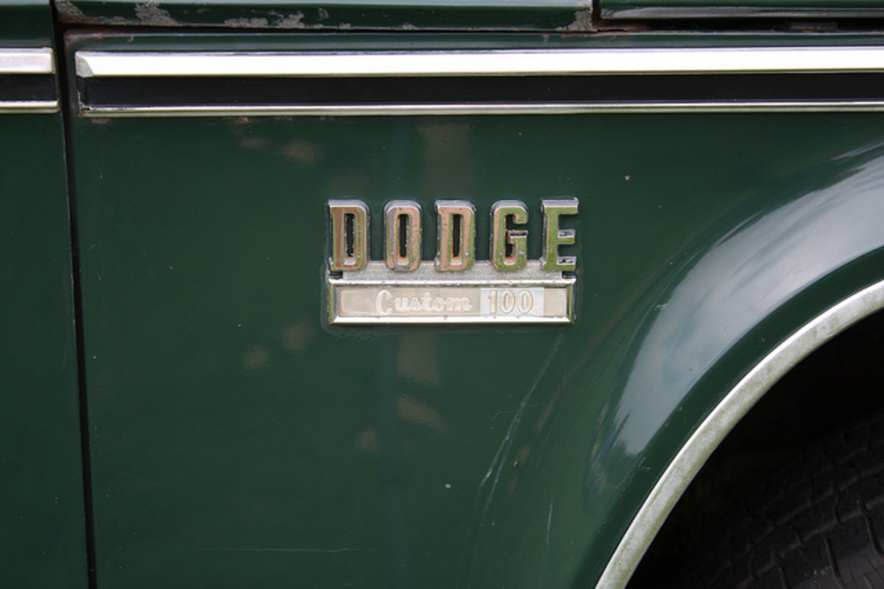 1971 Dodge Custom 100 Sweptline pickup | Flickr - Photo Sharing!
