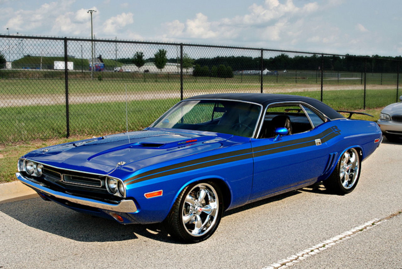 1971 Dodge Challenger RT Blu | Flickr - Photo Sharing!