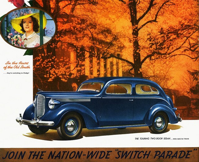 1938 Dodge 2-Door Touring Sedan | Flickr - Photo Sharing!