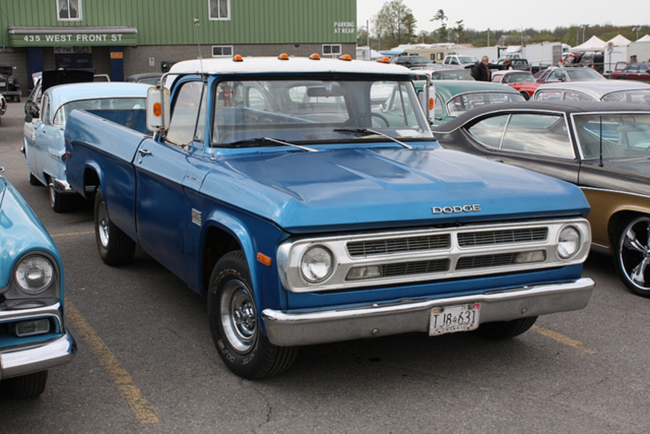 1971 Dodge D100 Sweptline pickup | Flickr - Photo Sharing!