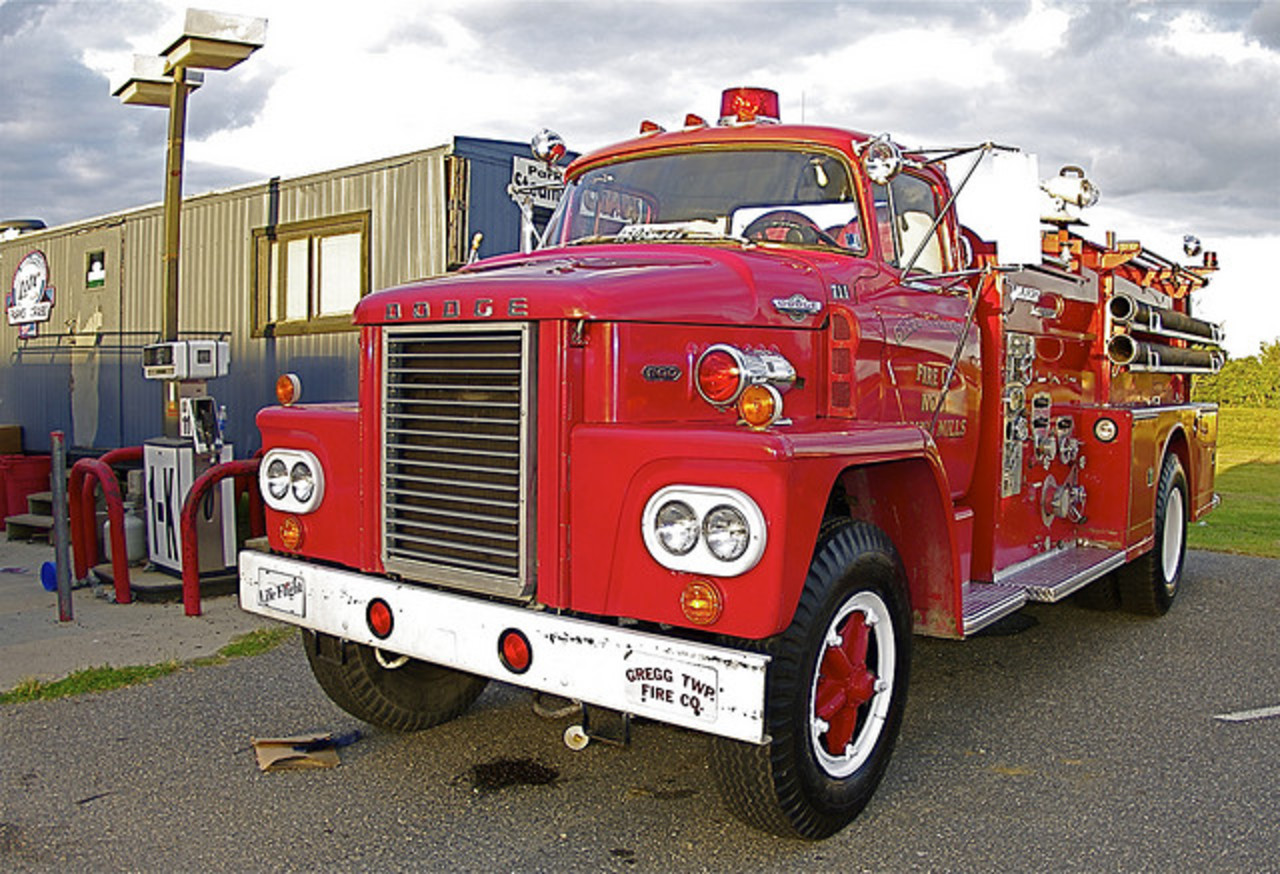 Classic Dodge Fire Truck | Flickr - Photo Sharing!