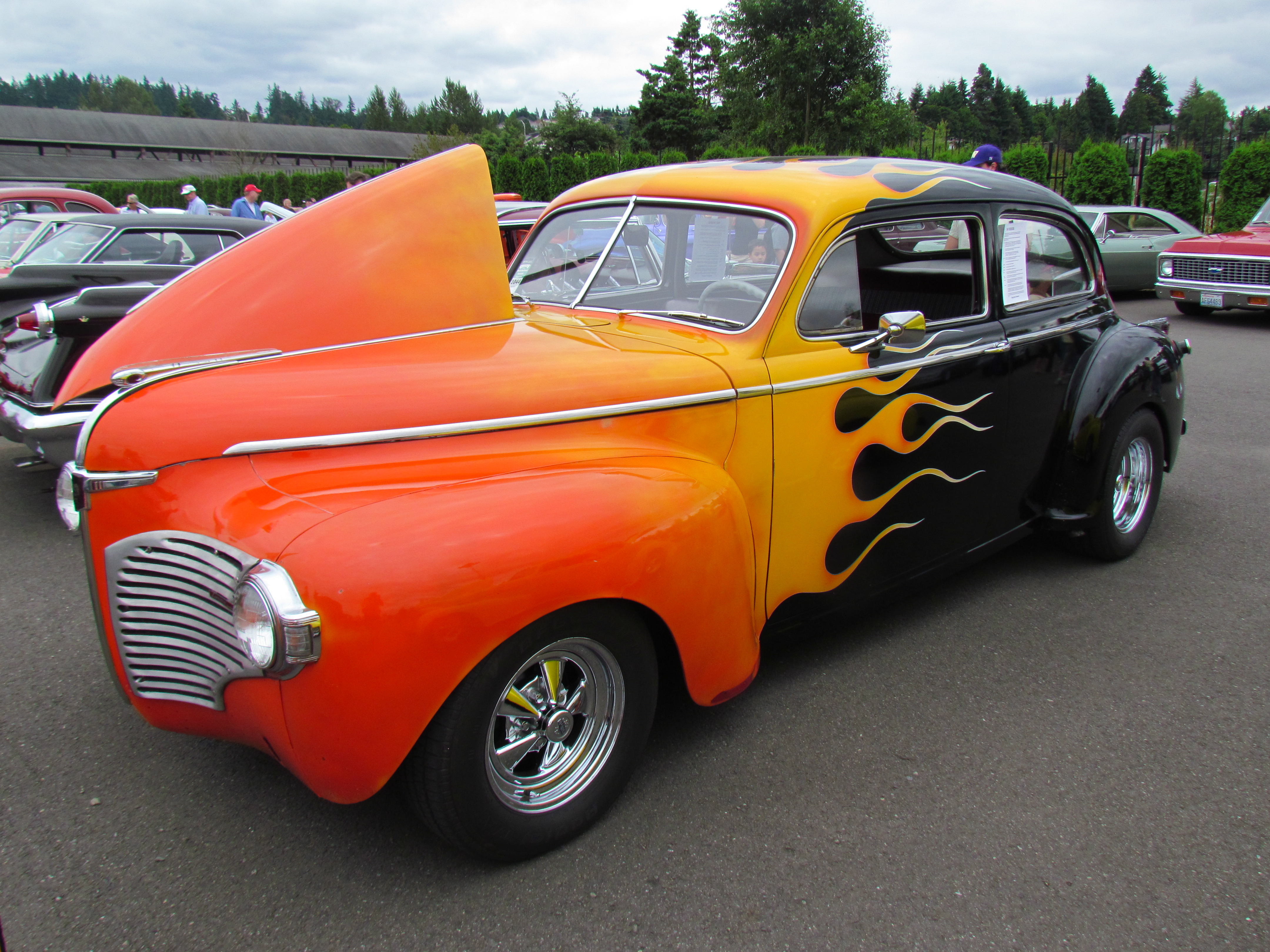 Flamed 1941 dodge 2-door sedan | Flickr - Photo Sharing!