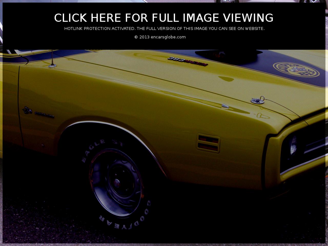 Dodge Charger Super Bee 383: Photo gallery, complete information ...