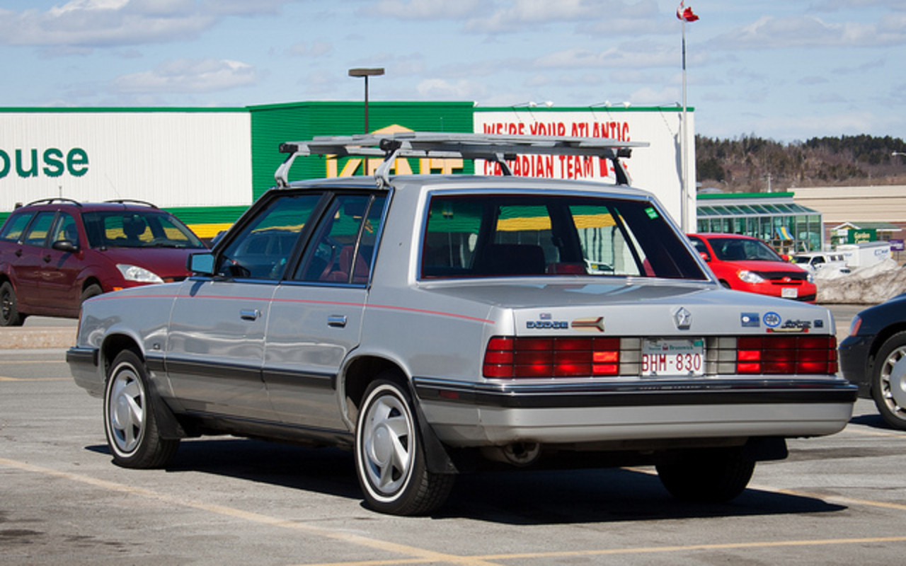 1986-1989 Dodge Aries LE | Flickr - Photo Sharing!