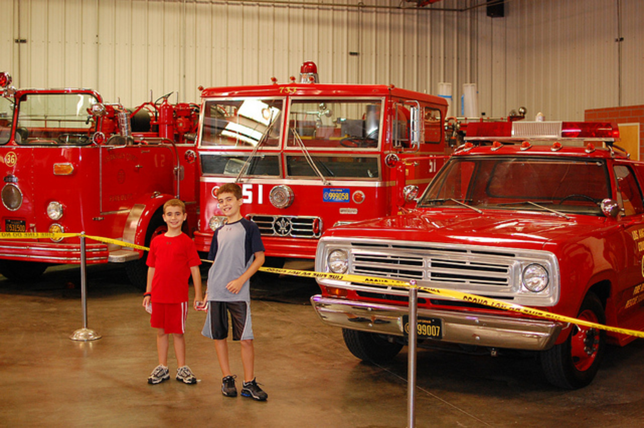The B-Boys with Engine 51 and Squad 51 - 1973 Ward LaFrance and ...