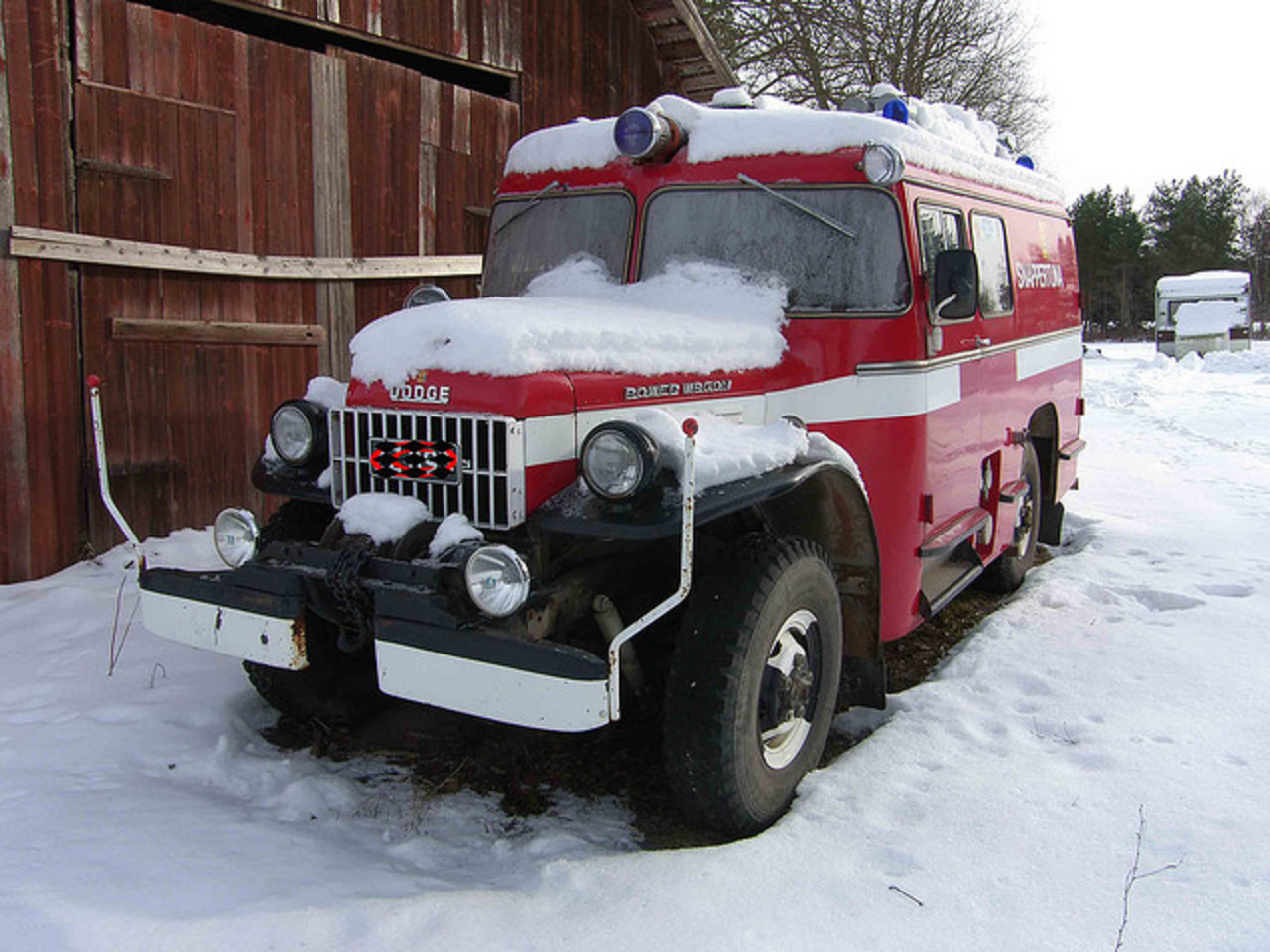Old Dodge Power Wagon fire truck | Flickr - Photo Sharing!