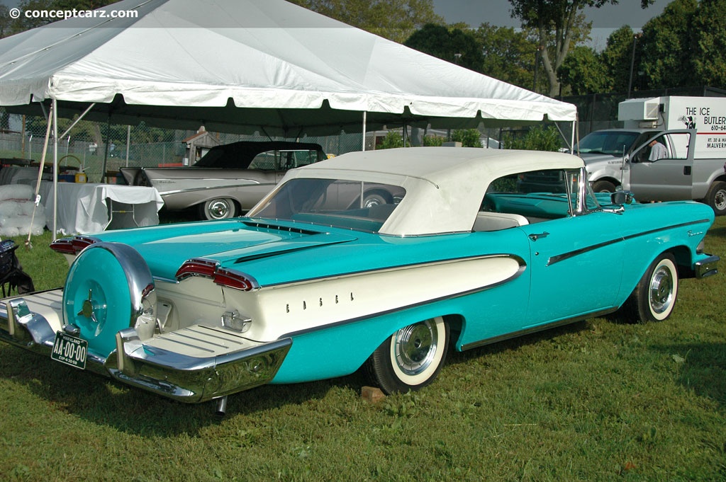1958 Edsel Pacer Series B Images. Photo: 58-