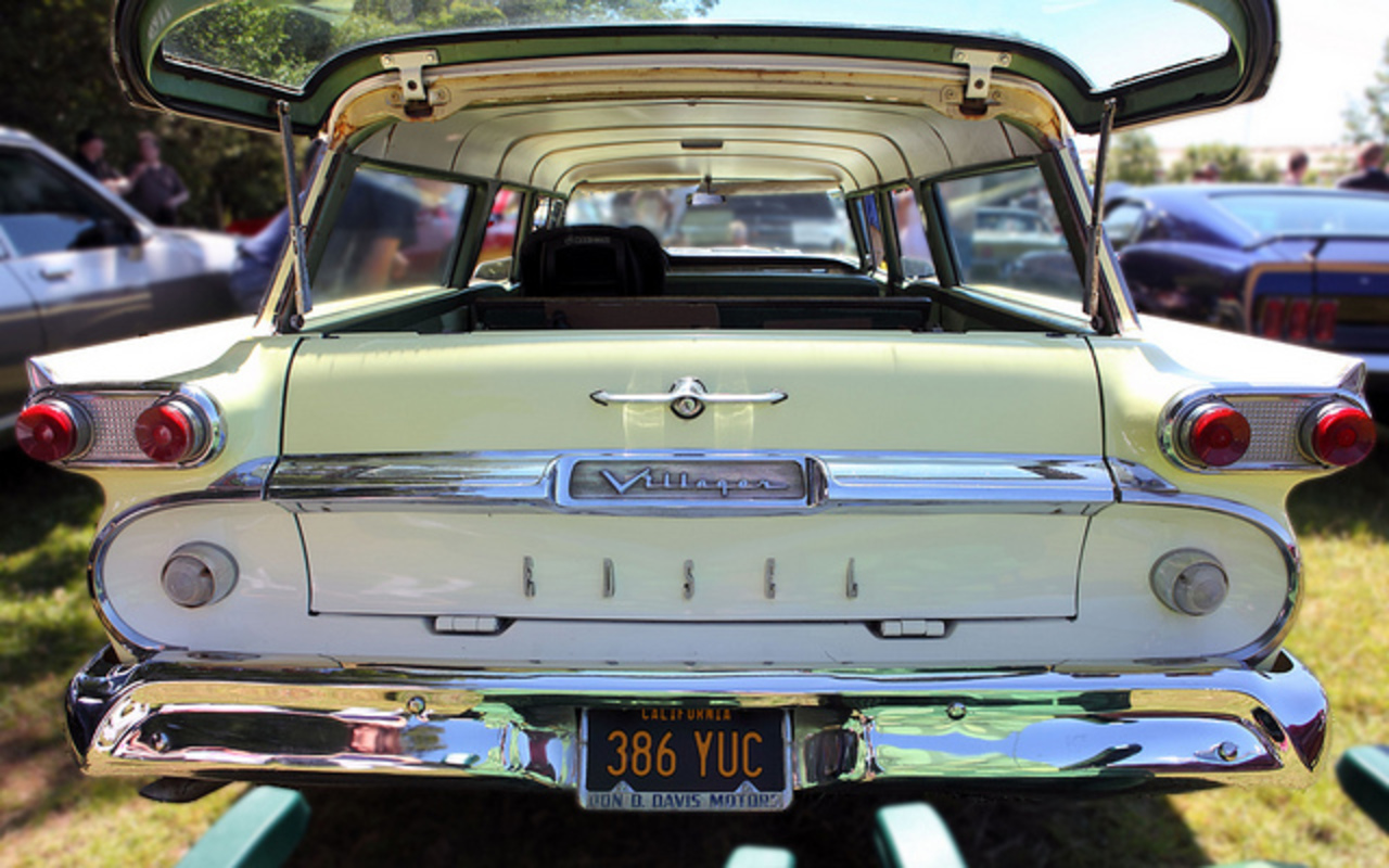 Ford Edsel, Villager station wagon, rear detail, c1959 | Flickr ...